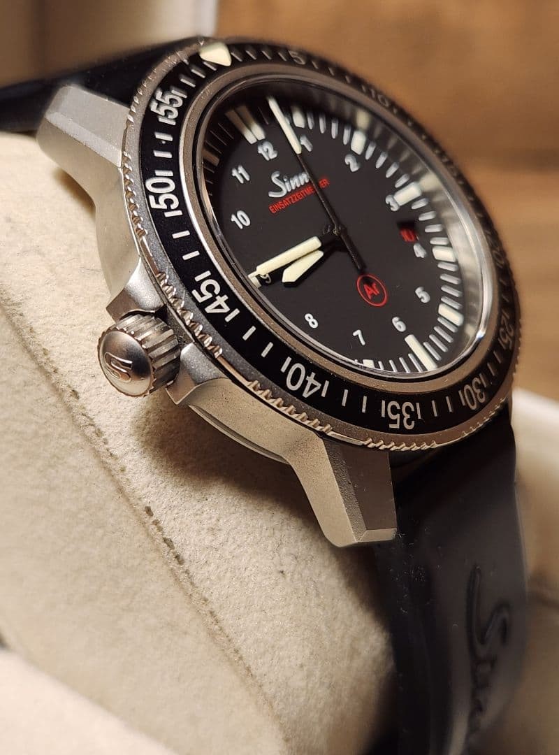 Sinn Watch EZM3 Automatic Black Date Round Dial Men’s Box Accessary Authentic