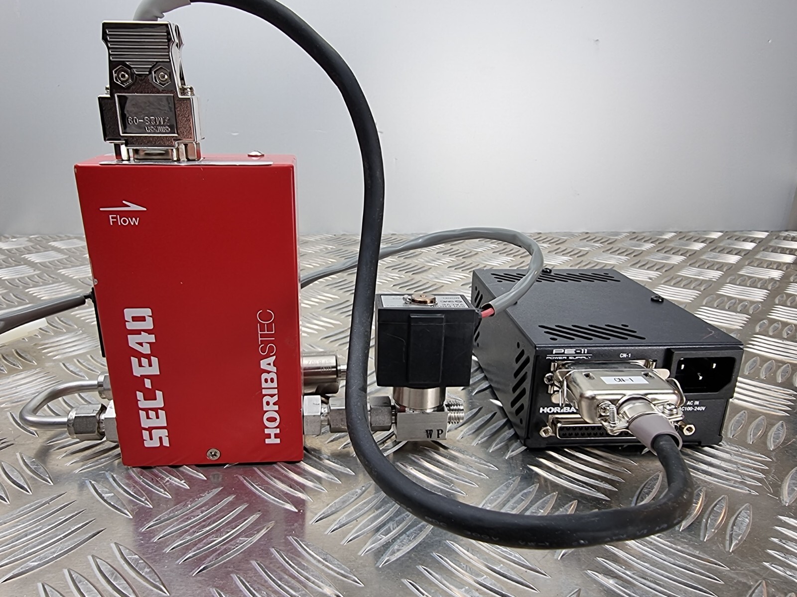 HORIBA STEC, SEC-E40, Mass Flow Controller full set