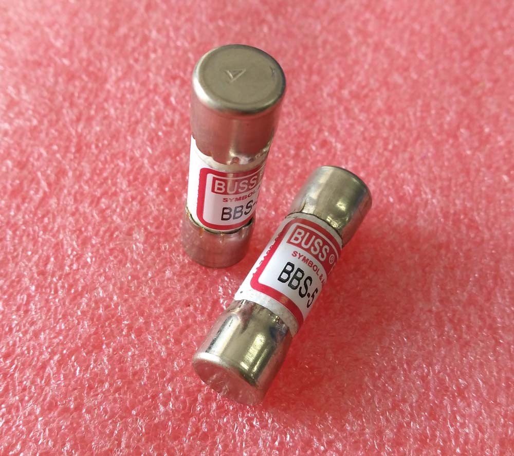 ORIGINAL Bussmann BBS-3 BBS 3 Amp 600 Vac Fast-acting Fuses 10X35mm