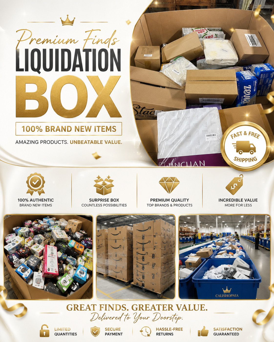 Surprise Mixed Lot Mystery Box – Household Items & Daily Use Essentials