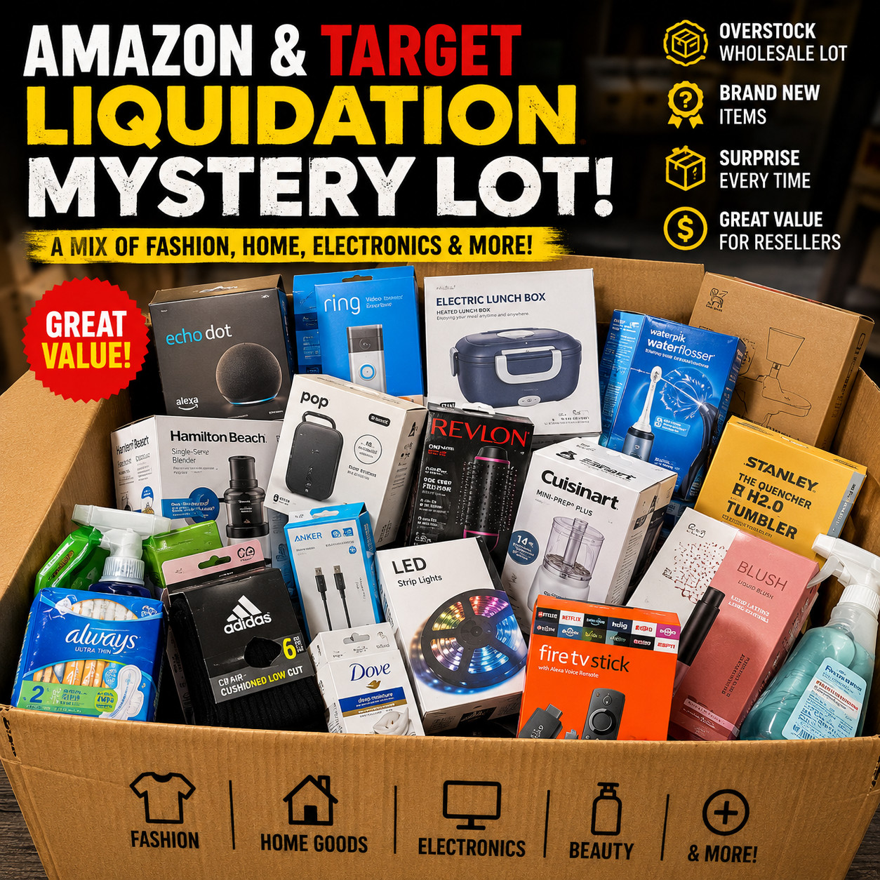 HomeGoods Warehouse Treasure Chest – Premium Overstock Finds