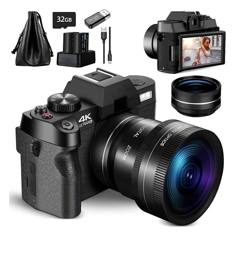electronics, black camera , expensive 