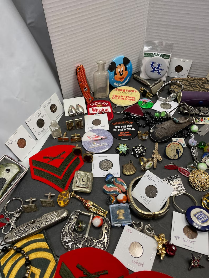 10 pound box of Estate Liquidation items -varied mix- see details