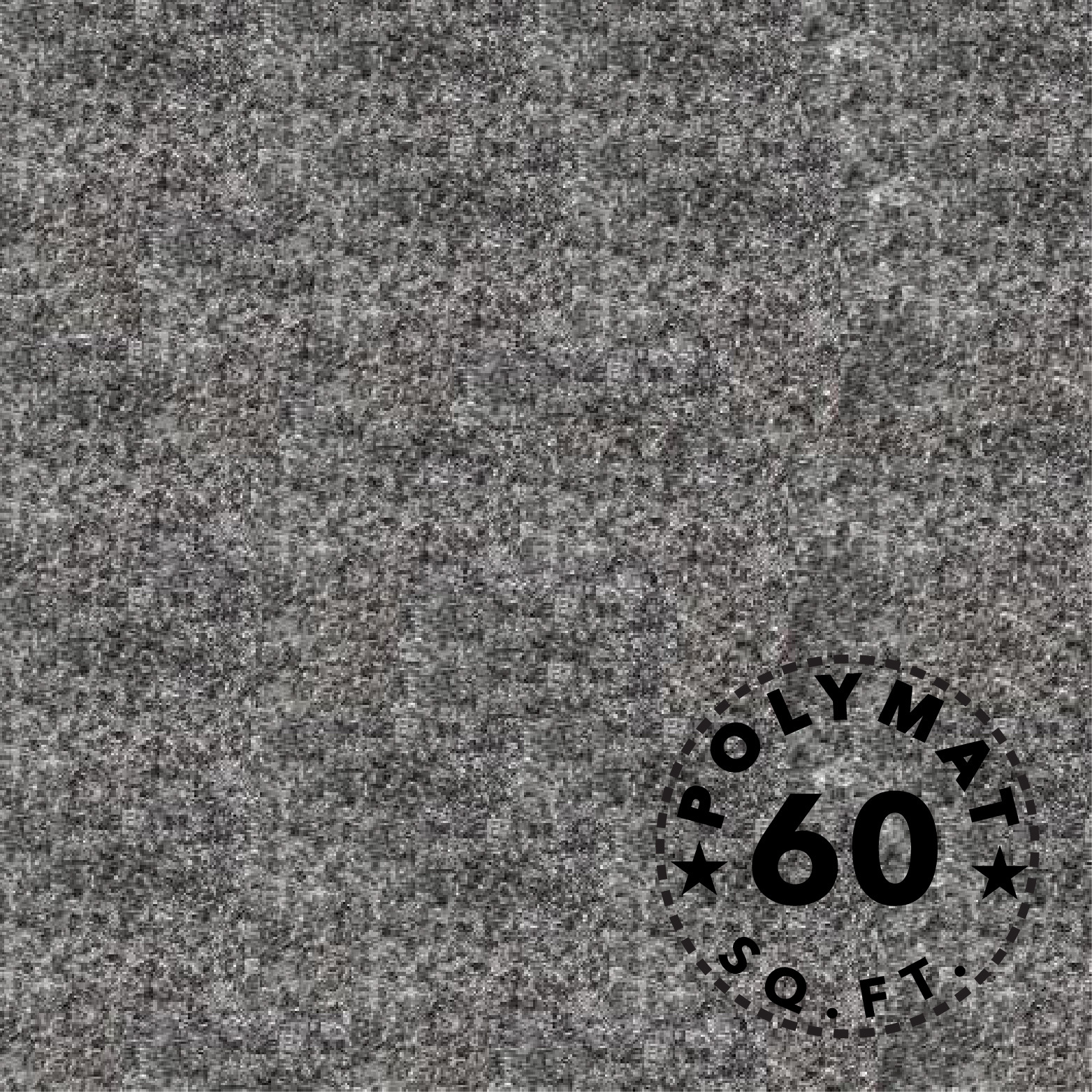 16FT x 45″ Charcoal CHR33 Polymat Series 25 Latex Backed Carpet