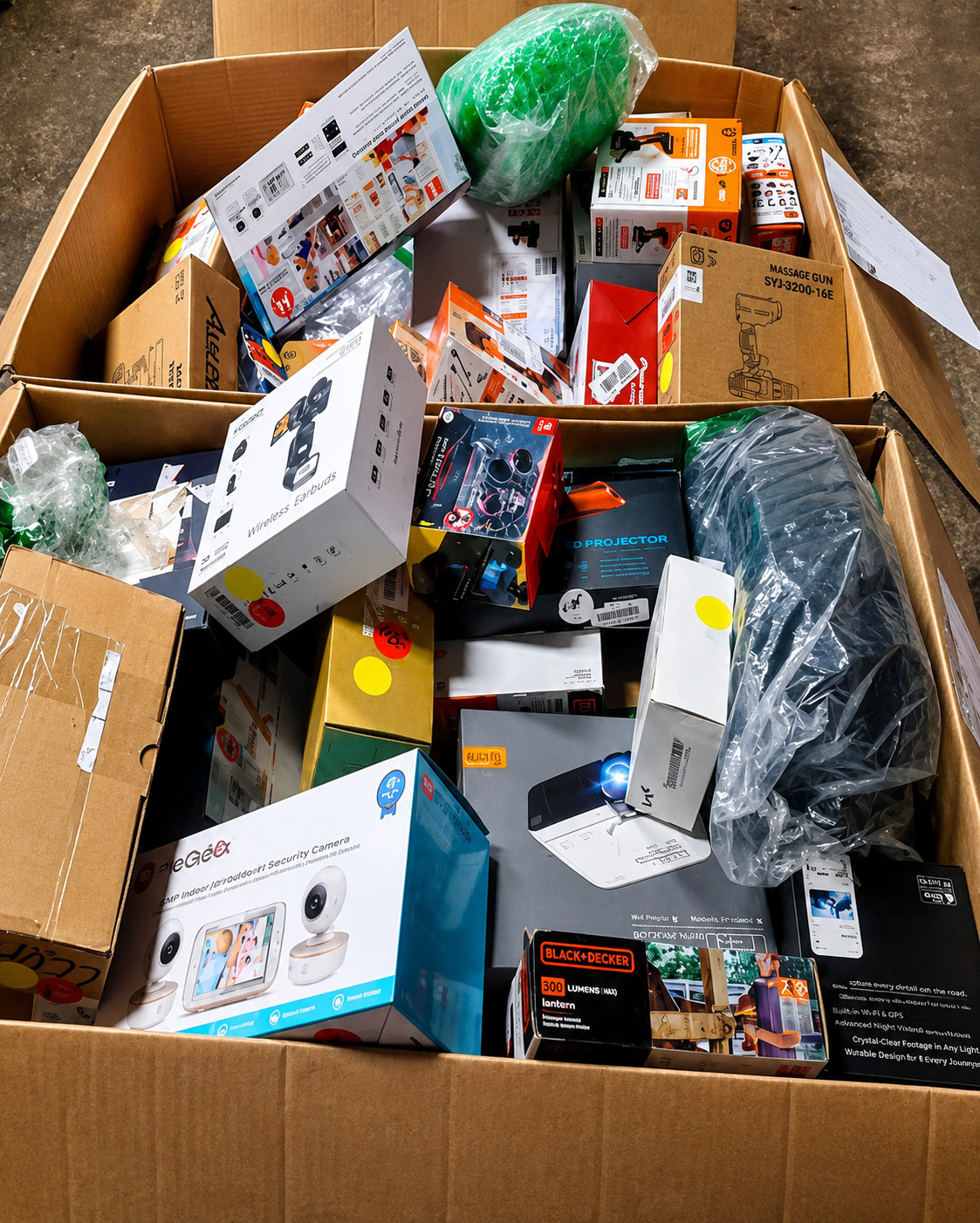TikTok Shop Inventory Collection Showcase – Merchandise Variety Pack