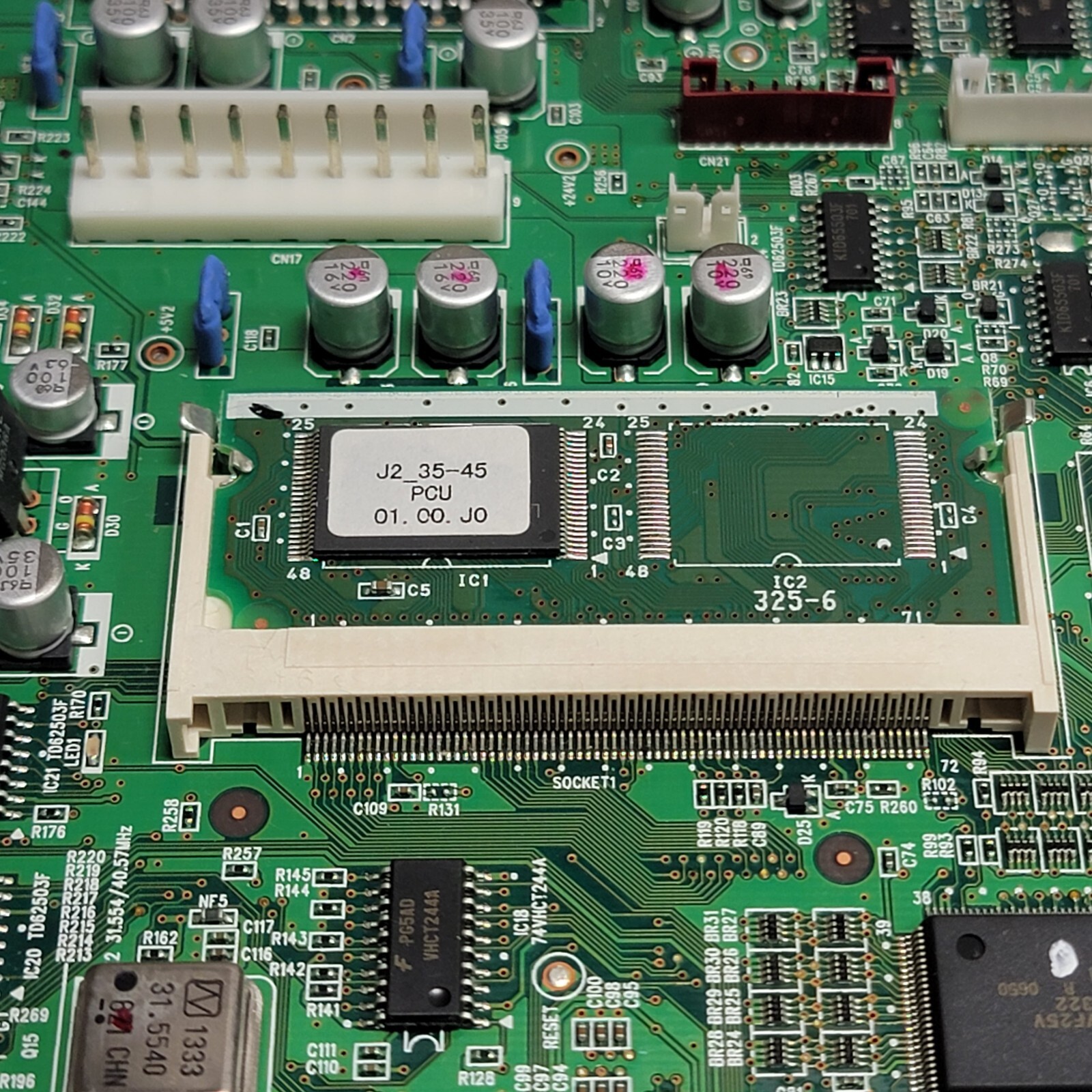 OEM Sharp Engine Control Board TGII PCU PWB 2-X1637DS WITH MODULE 4-n1485fc