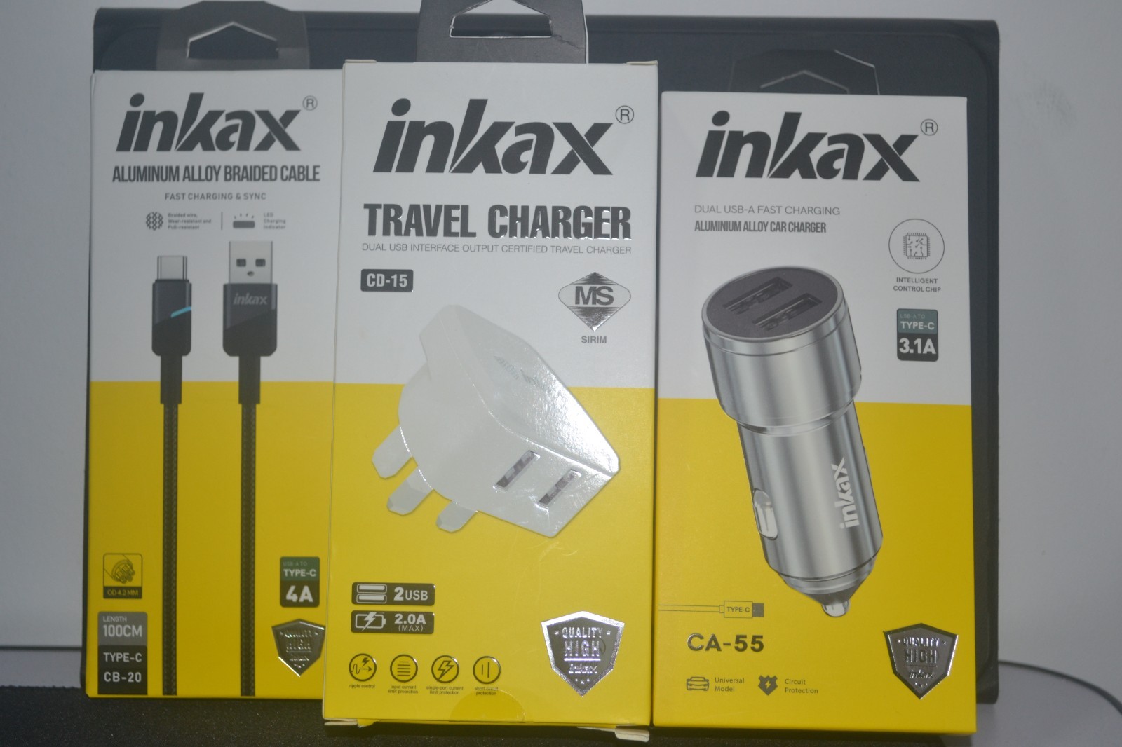 Ultimate 3-in-1 Phone Charging Travel Kit (US/EU Ready)