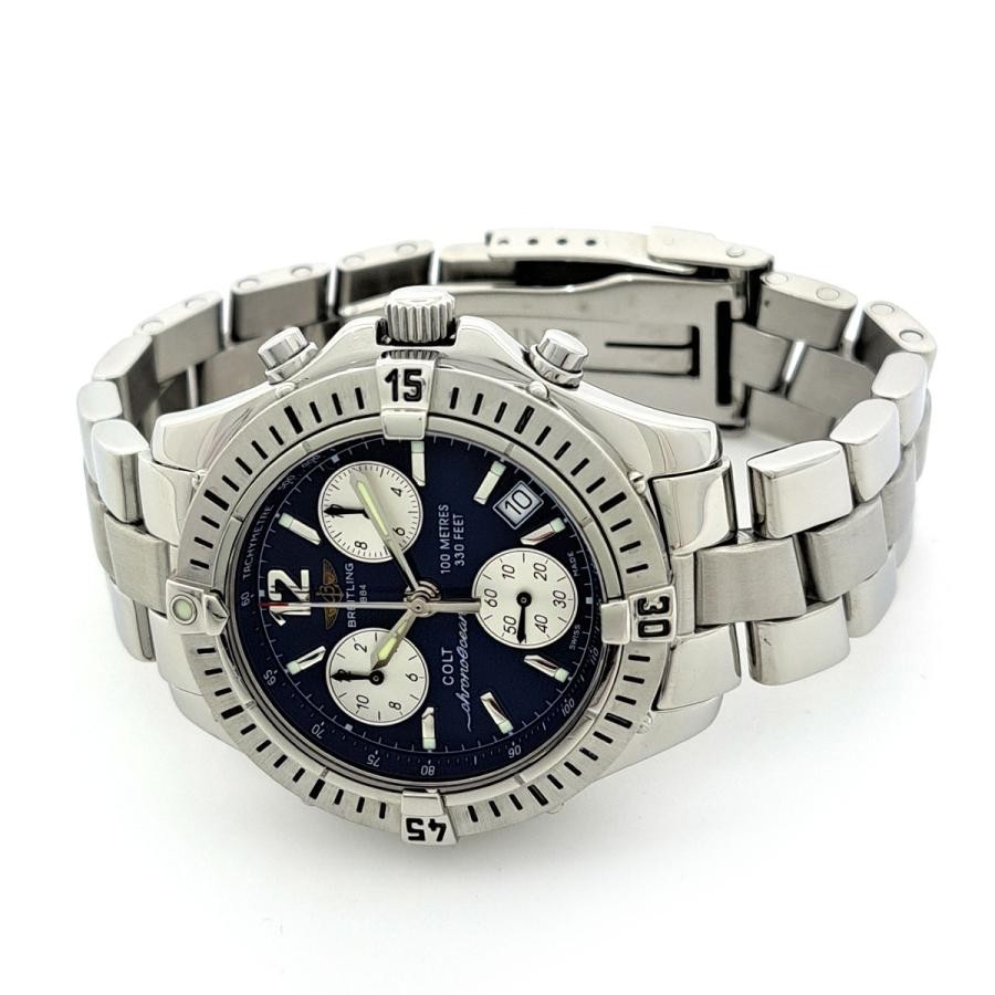 BREITLING Watch Colt Chrono Ocean A53350 Quartz Stainless Steel w/Guarantee