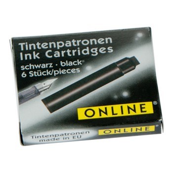 Online Standard Ink Cartridge Black (6-pack) 17015