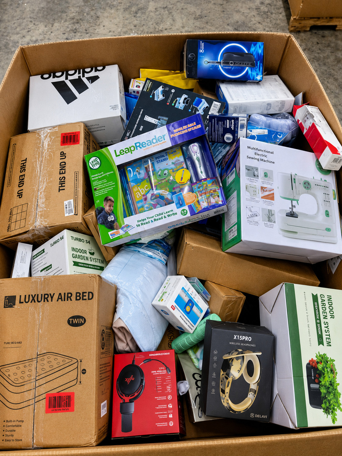 Amazon Overstock Inventory Consumer Goods Assortment