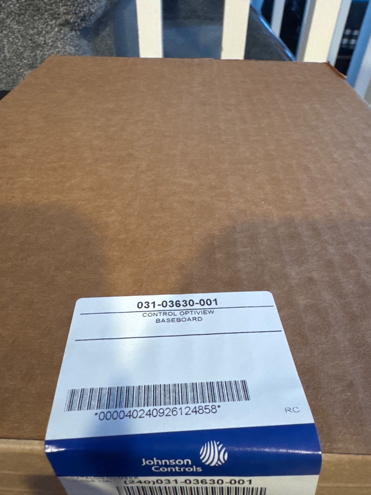 Johnson Controls – Control Optiview Baseboard 031-03630-001