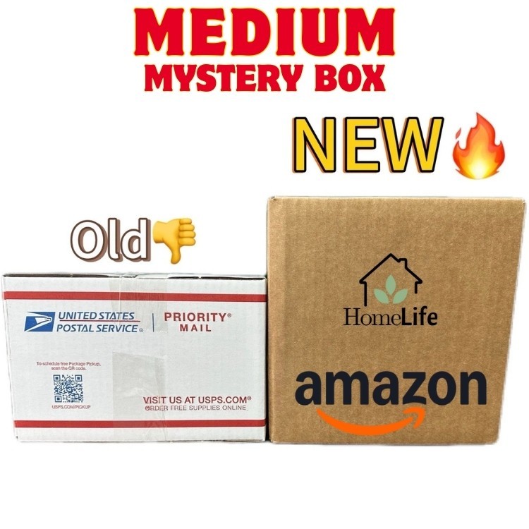 AMAZON Mystery Box General Merchandise Lot Fun Liquidations Bundle Free Shipping