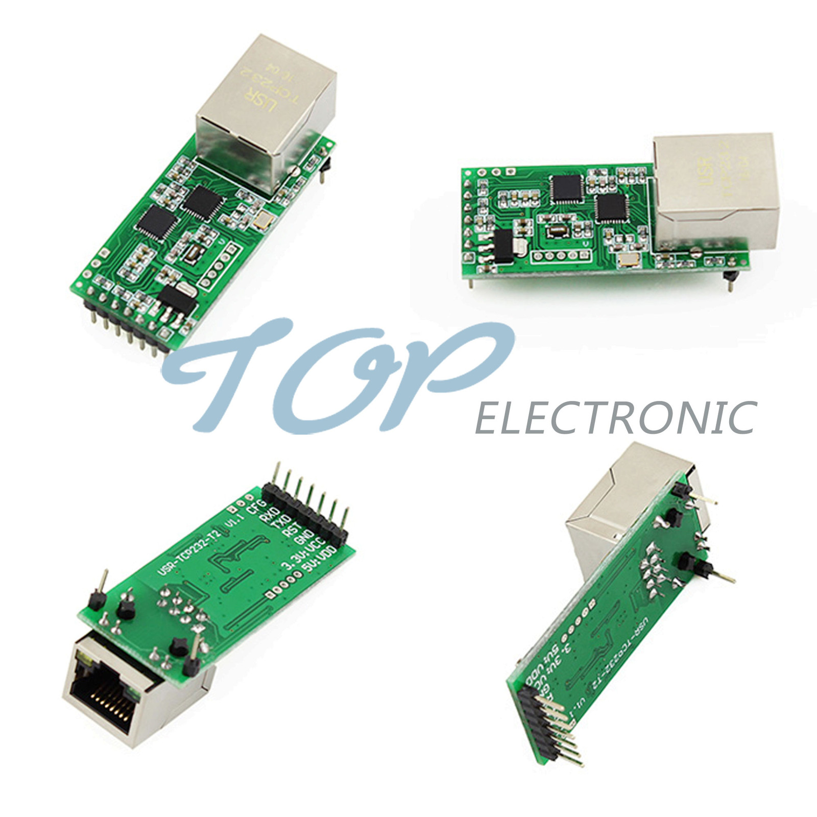 USR-TCP232-T2 Serial to RJ45 Module UART TTL to Ethernet/TCPIP Converter