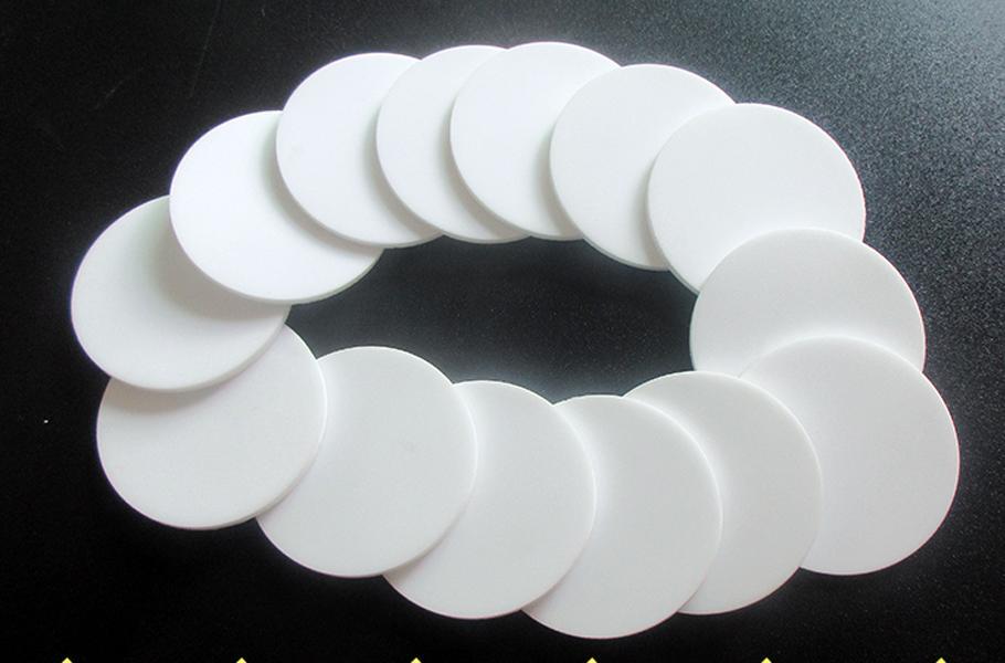10Pcs Alumina (99.5%AL2O3 ) Ceramic heat radiator 25*0.5mm
