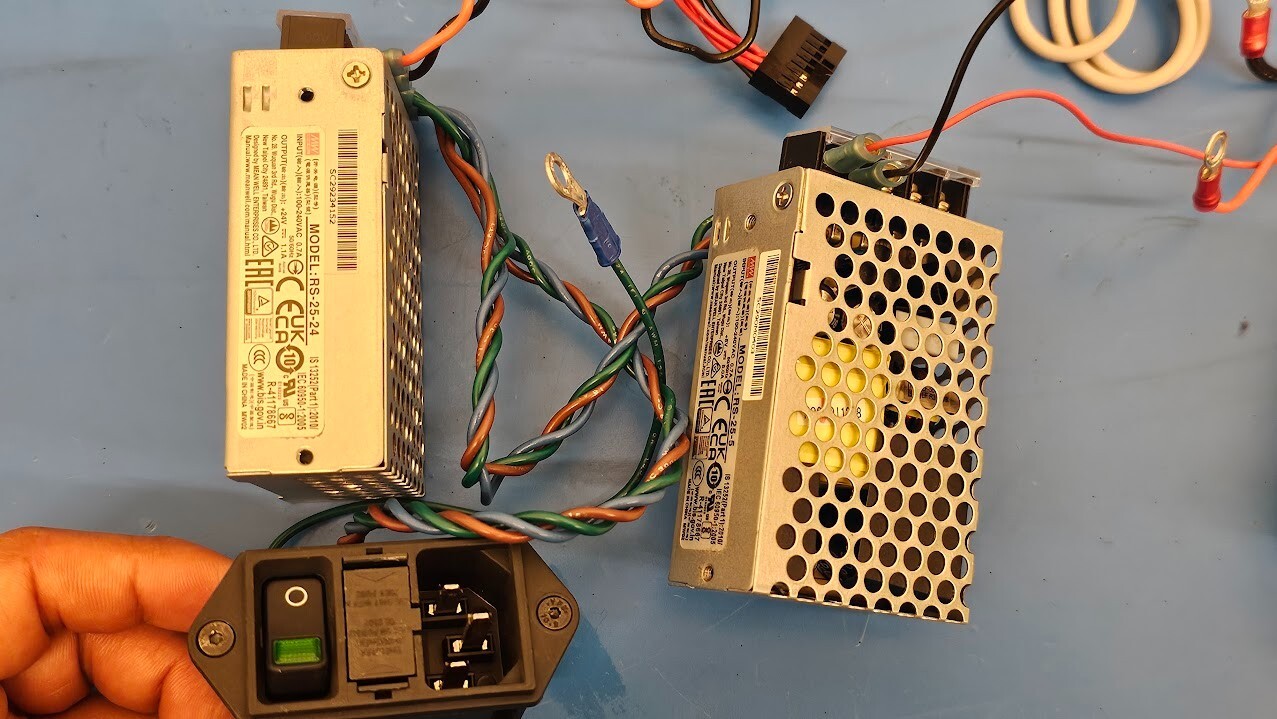 Electronics & Pneumatics Lot – Power Supplies, Valves, Fans, Cables & More