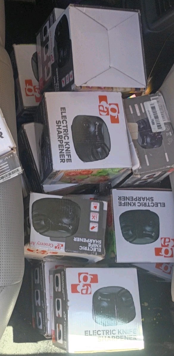 Groovy Art Electric Knife Sharpener Mixed Lot Multiple Units