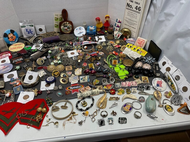 10 pound box of Estate Liquidation items -varied mix- see details