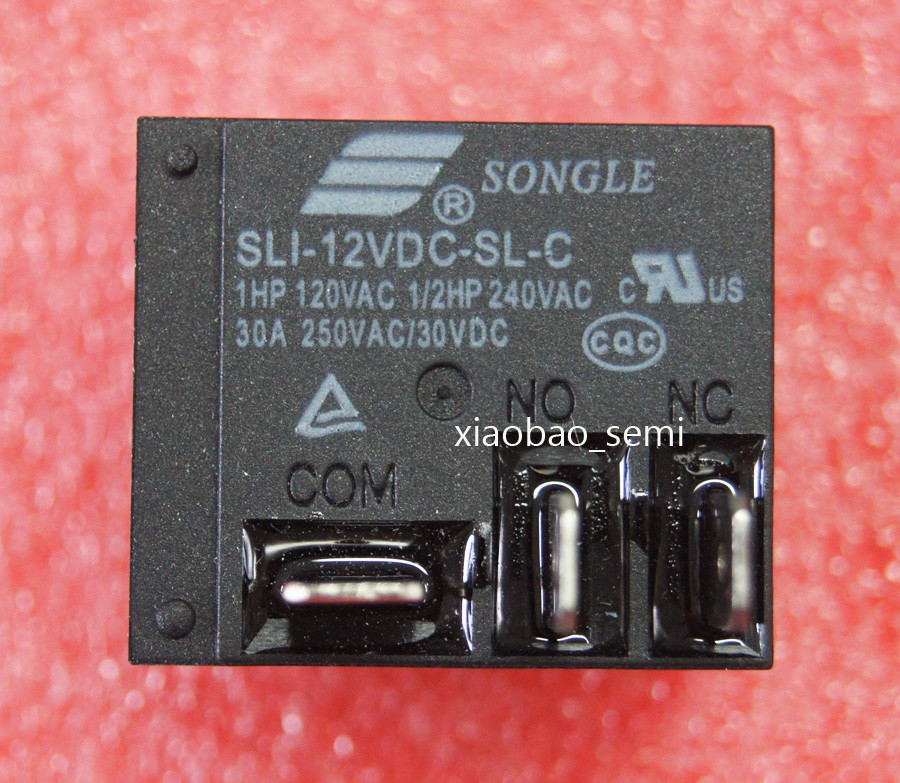10PCS ORIGINAL SLI-12VDC-SL-C 12V SONGLE POWER Relay 5PINS