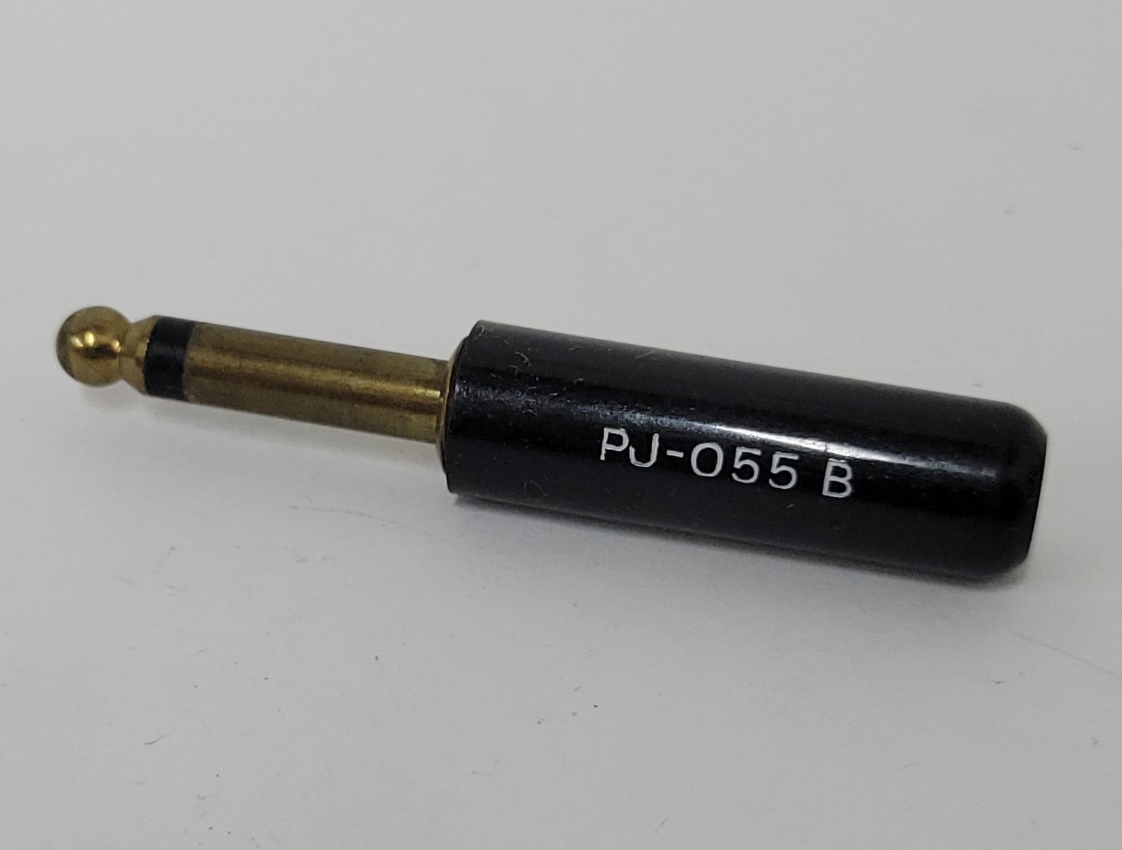 PJ-055B 1/4″ plug – new old stock – black – PJ-55 B