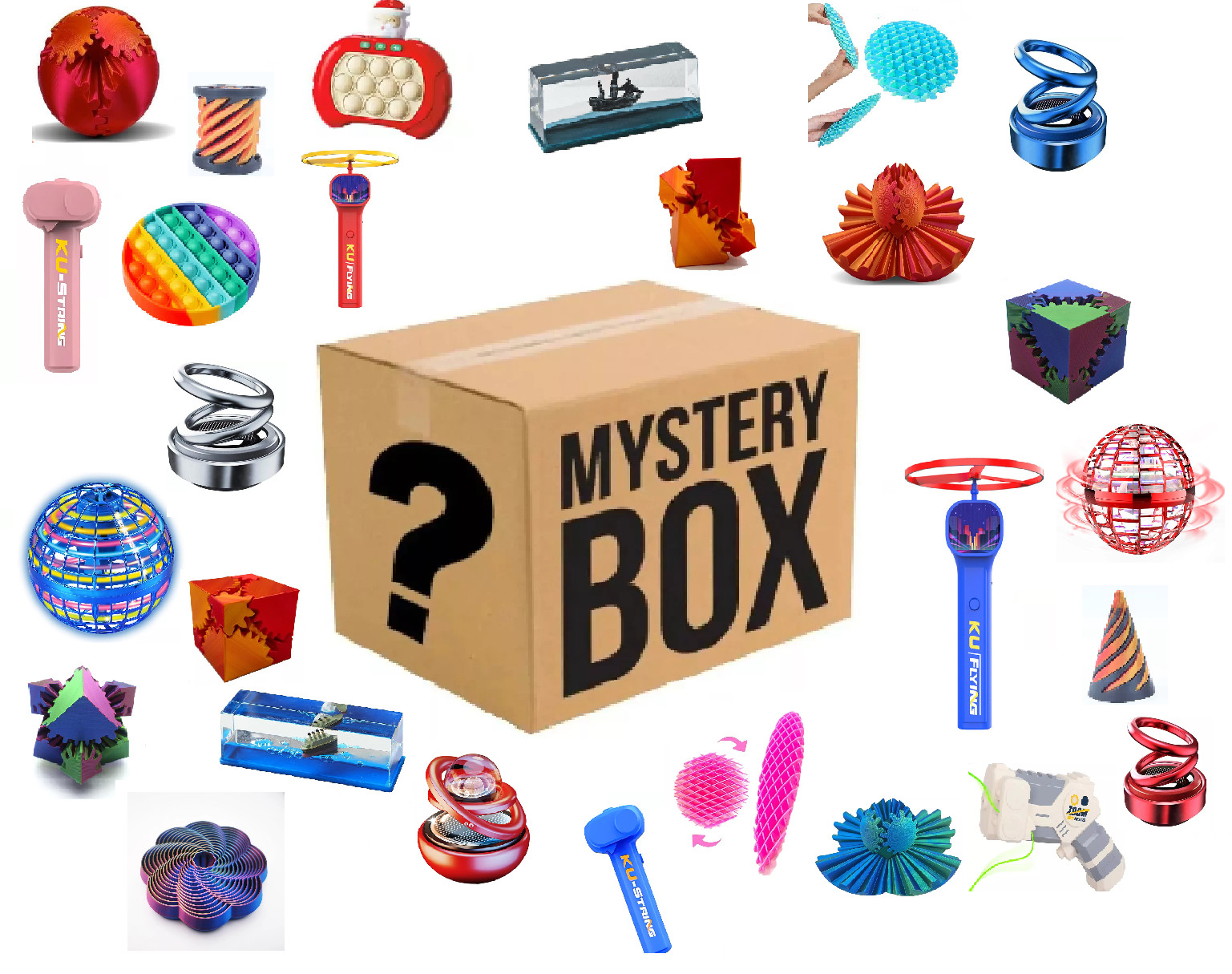 3 pcs New Real Random Mystery Box Products Luck Bag Gift Toy 2026