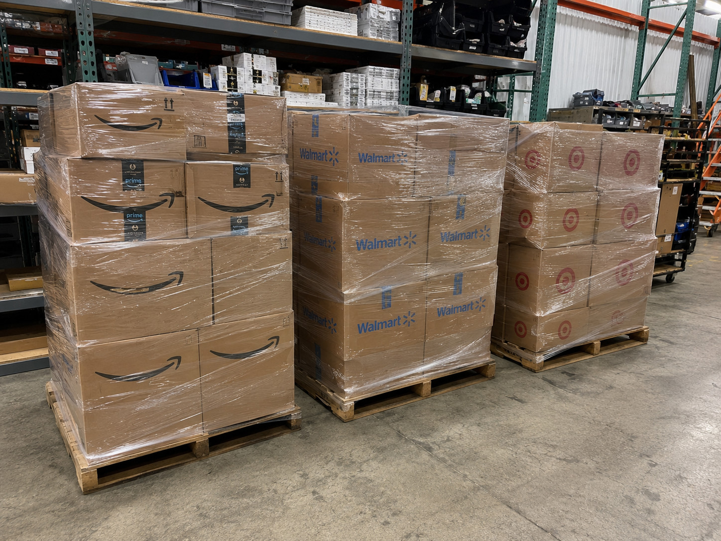 Walmart Overstock Consumer Goods Ready for Resale and Personal Use