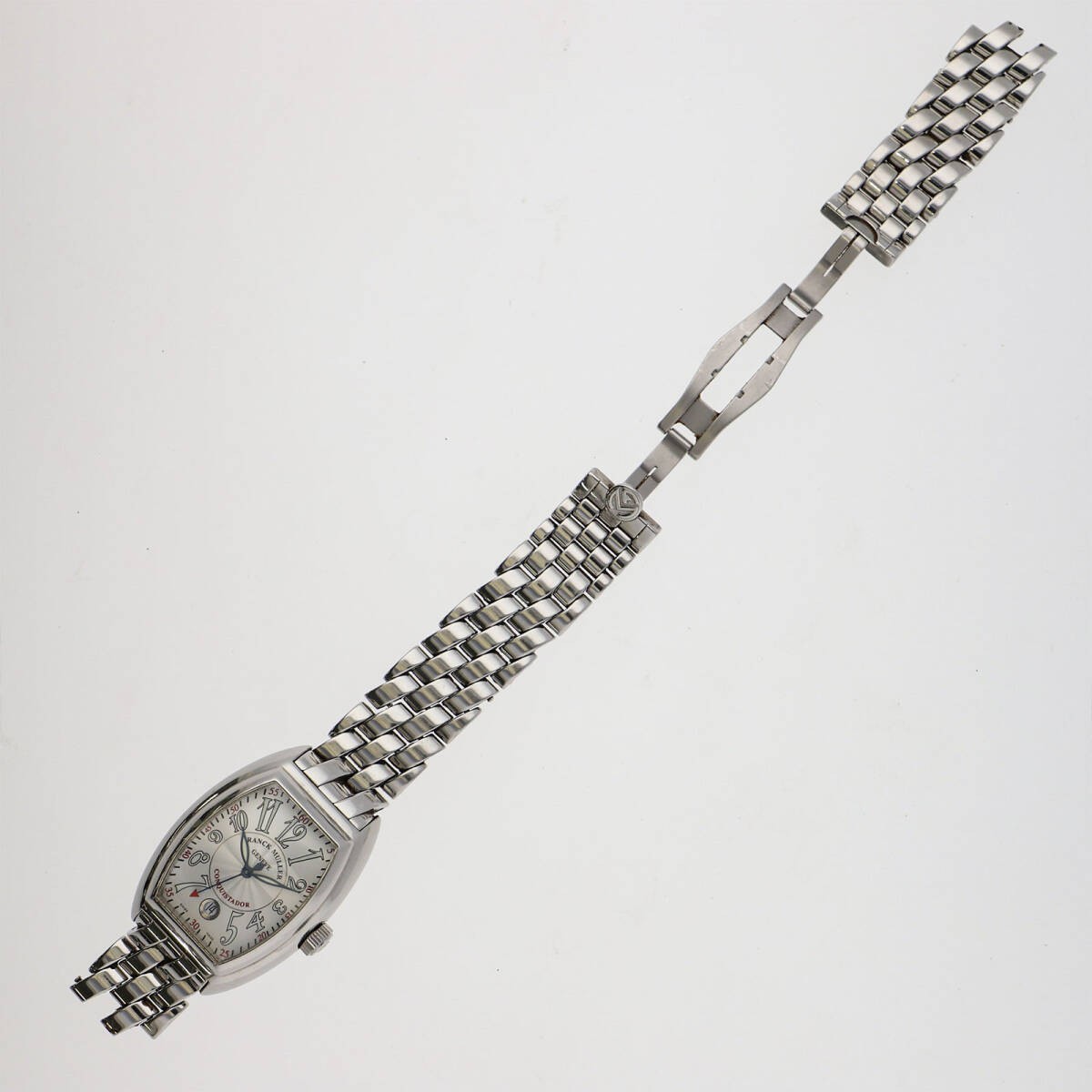 FRANCK MULLER 8005SC Conquistador Silver Dial Automatic Men’s Watch Date SS