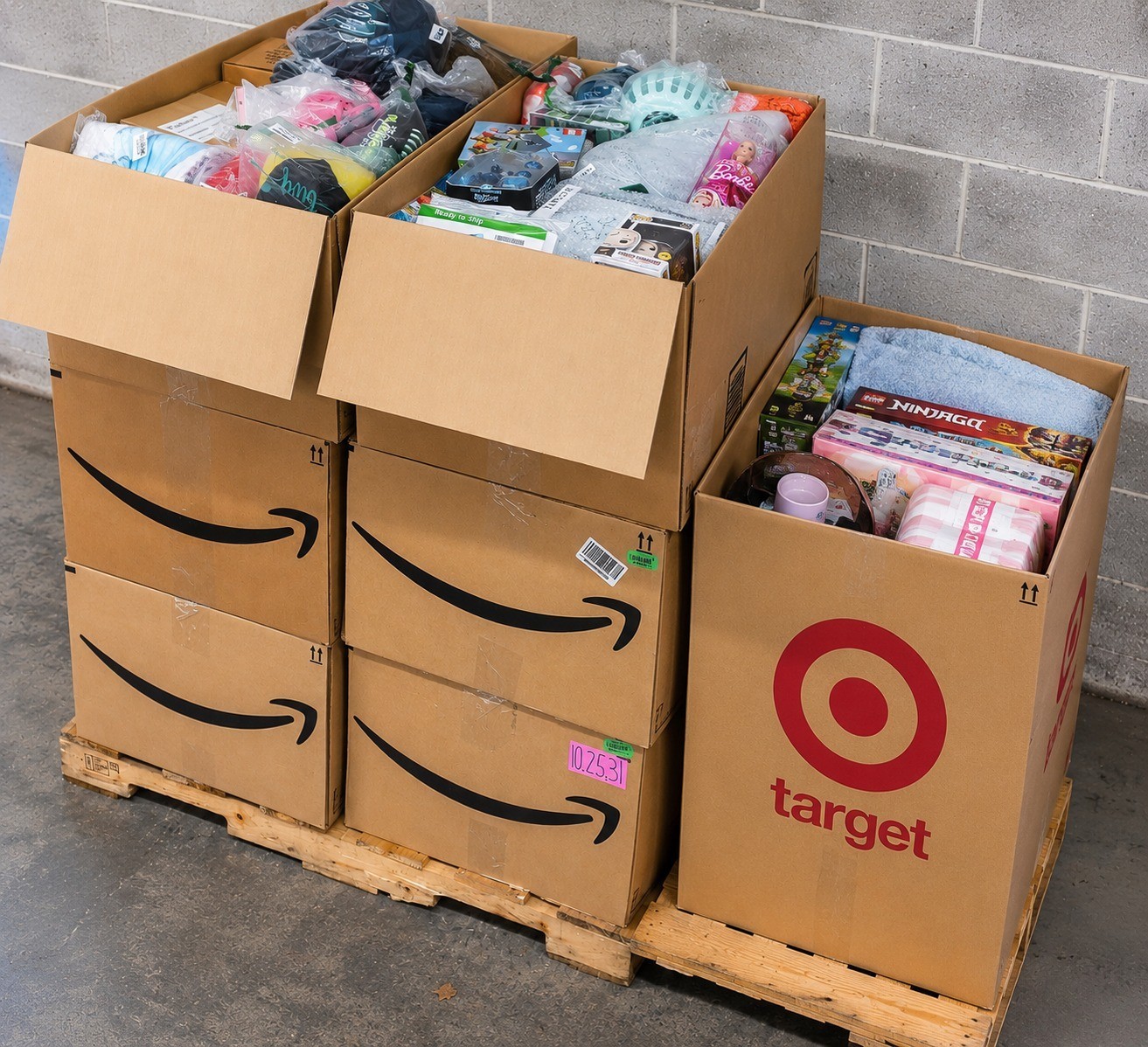 Assorted Amazon & Walmart General Merchandise Liquidation Mystery Box