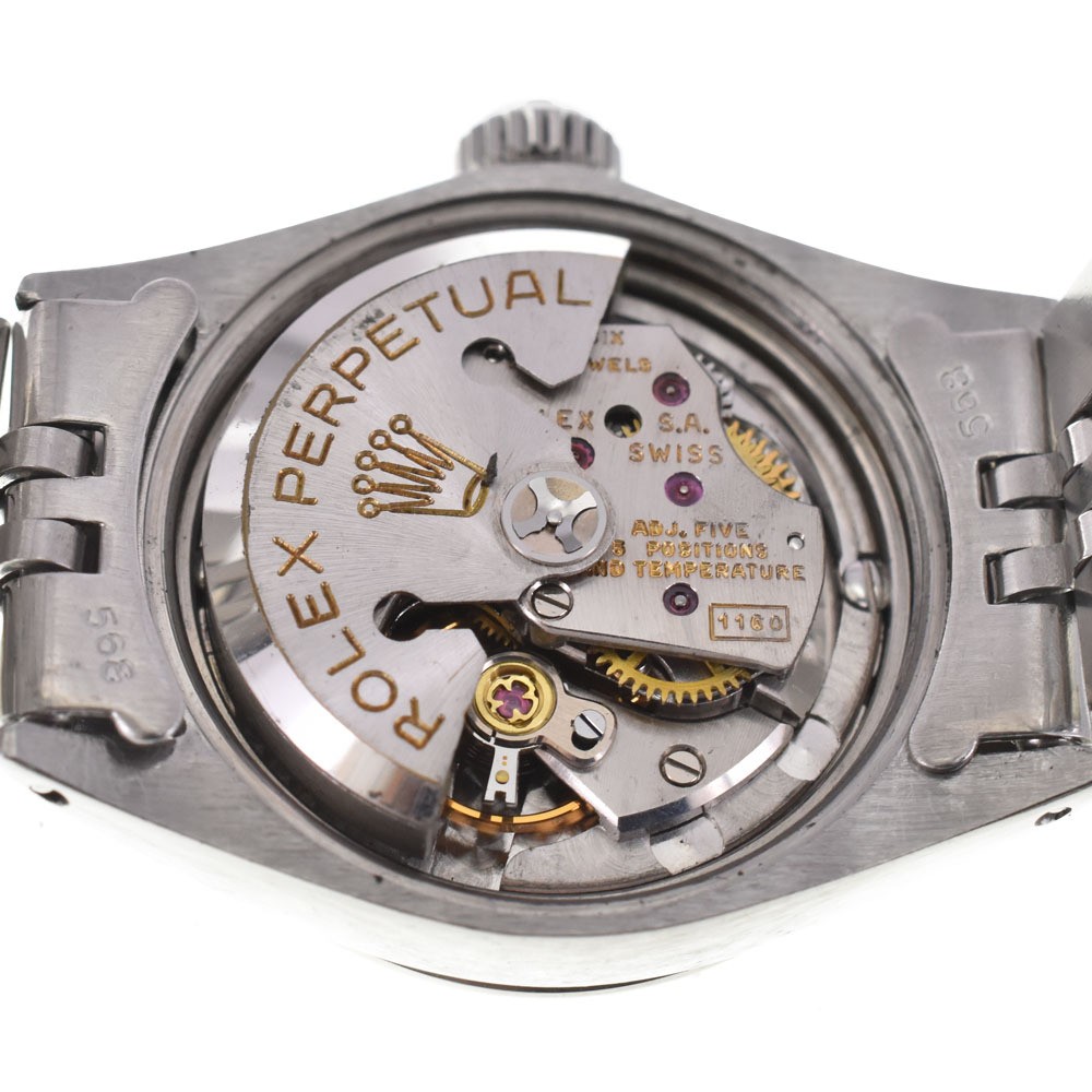 ROLEX Watch Oyster Perpetual Date 6517 Cal.1160 Silver Dial 25mm Automatic