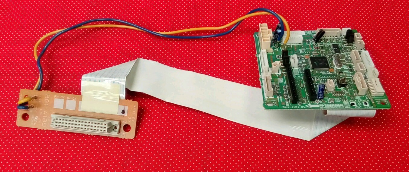 HP RG1-4188 DC Controller Board & RG1-4189 Logic Connector for Laserjet 4200