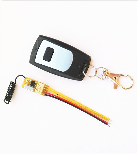DC 3.7V 5V 6V 9V 12V Momentary Micro Remote Control Switch Mini Small Receiver