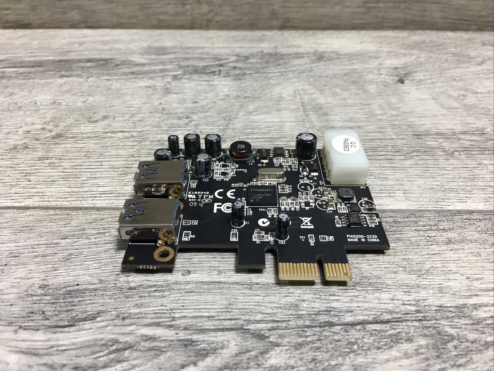 StarTech.com PEXUSB3S2 2 PCI Express 3.0 Card IE-N46-1320-00-04041 #22-20