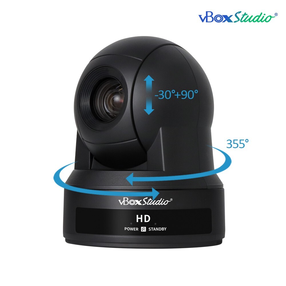 vBoxStudio® – ViZion D1 – PTZ NDI Camera FHD 20X