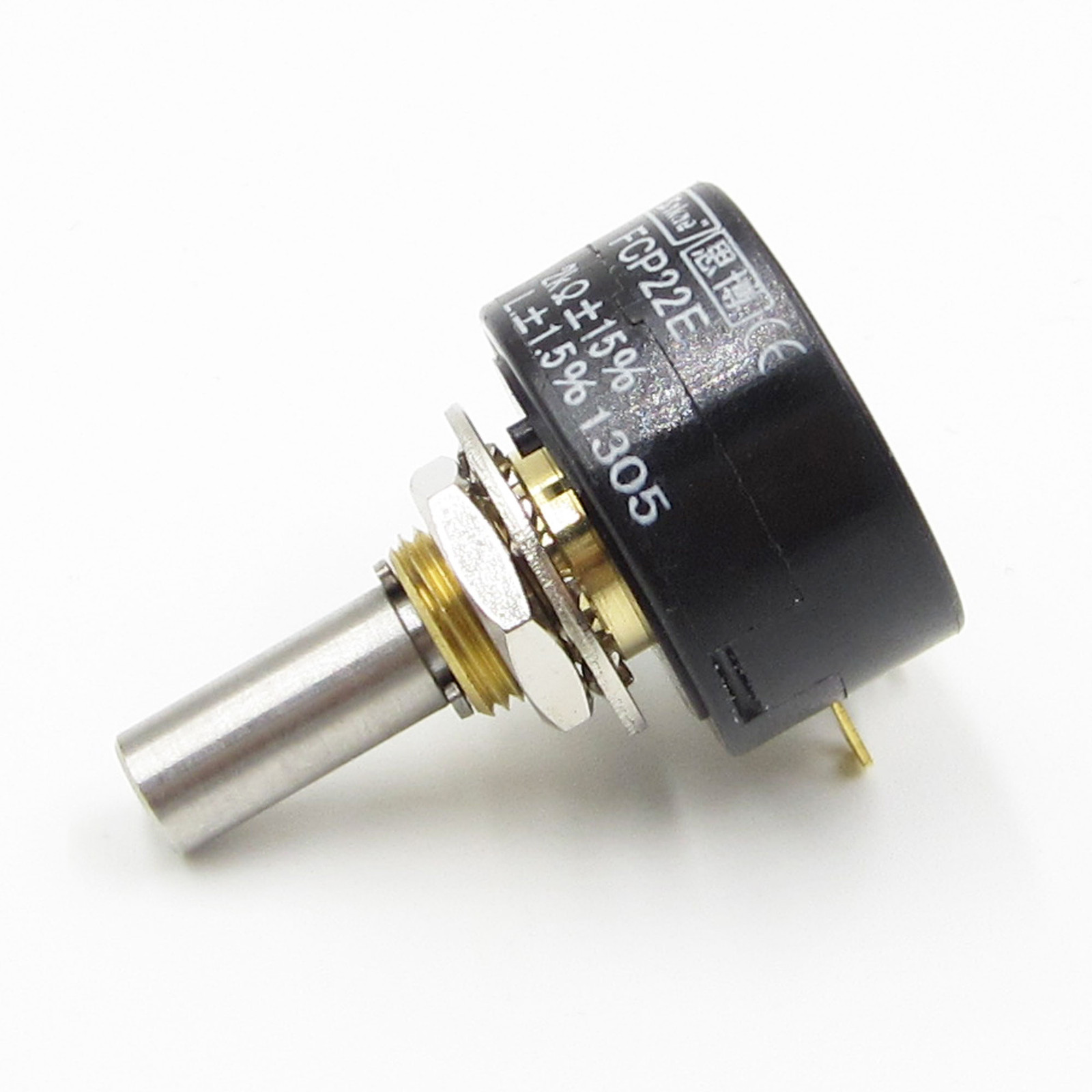 Original Sakae FCP22E 10K Bushing mount Potentiometer 1 Turn Japan