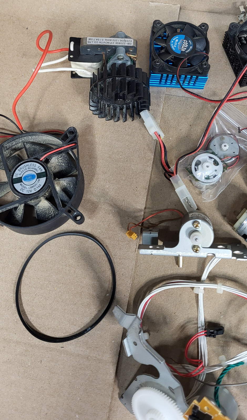 Electronic Parts Motor Mixed Lot