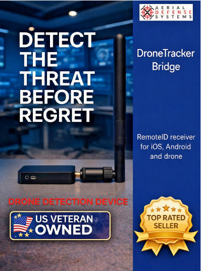 Portable Drone Detection Device – Remote ID UAV & Pilot Tracking Systems