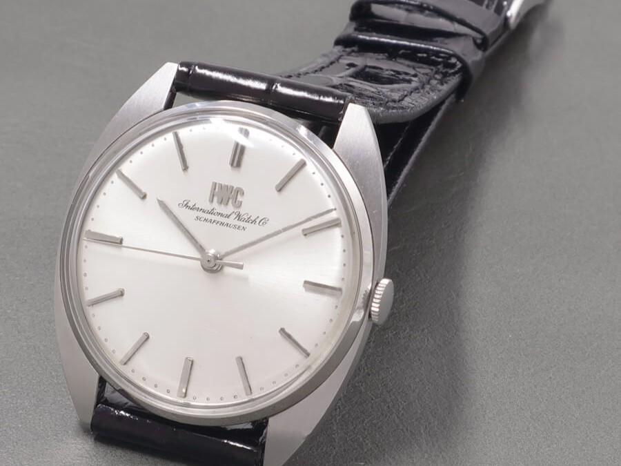IWC Schaffhausen SS Original Dial Silver Manual Winding(Cal.402) Men Overhauled