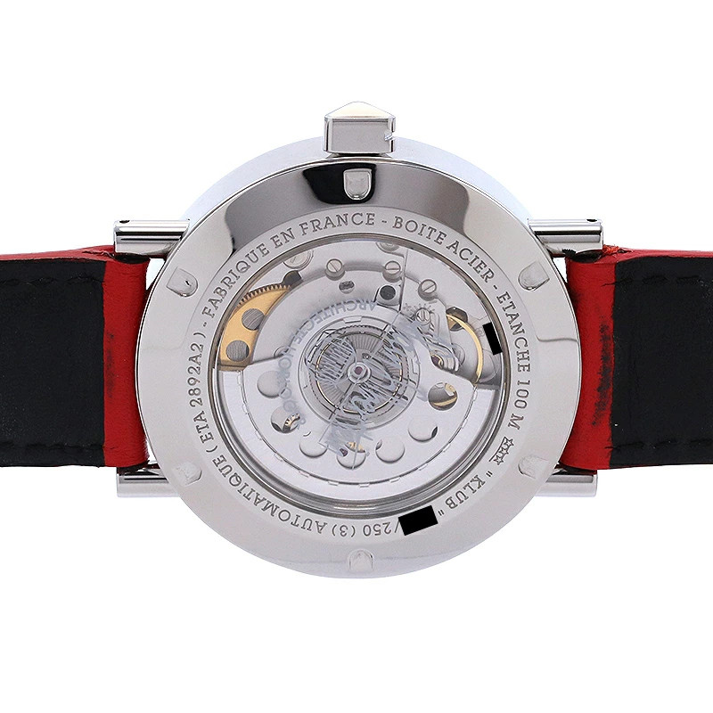 Alain Silberstein Klub Valentine Wristwatch White Dial Stainless Steel