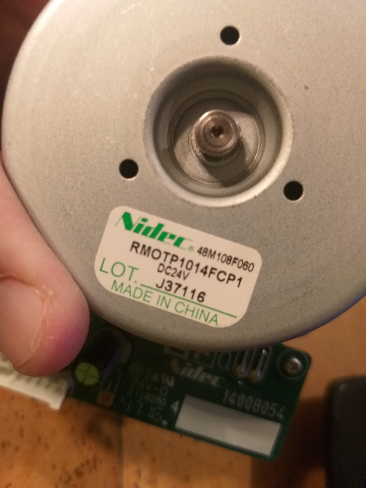 Nidec 24V STEPPER MOTOR RMOTP1014FCP1 14008054 48M108F060 220124 ❤️❤️❤️❤️❤️❤️❤️
