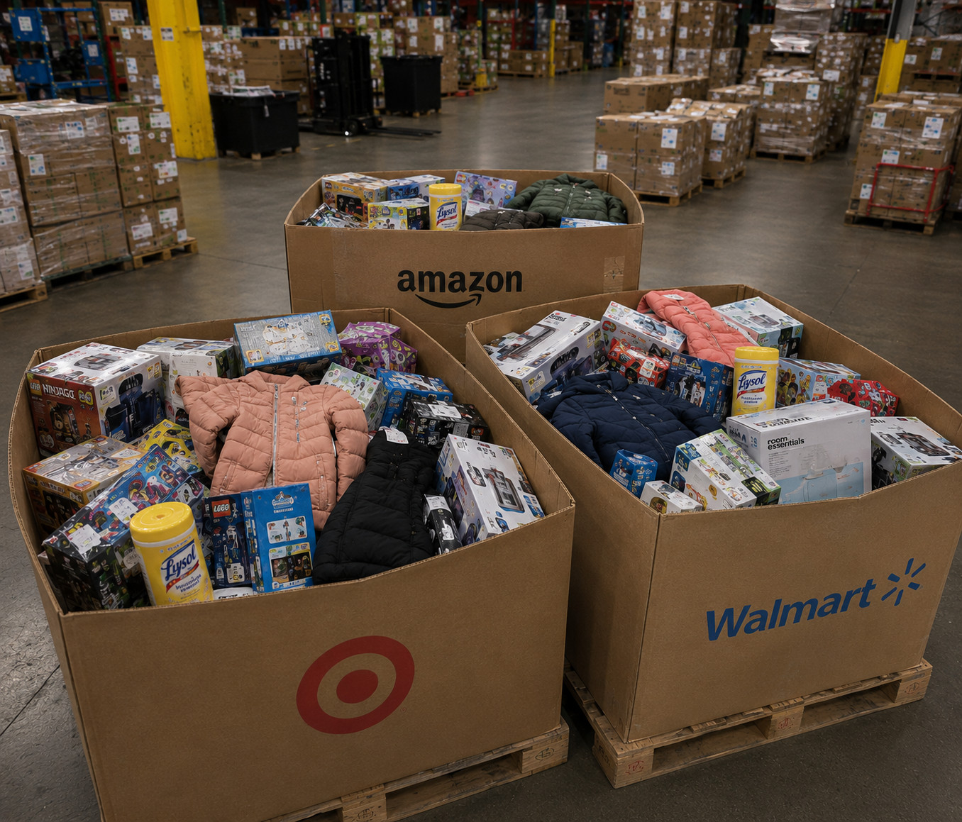 Walmart Wholesale Lot with Household Essentials and Strong Demand