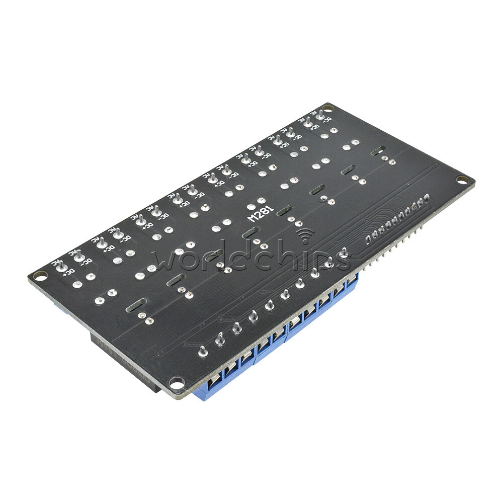 2A 250V 5V 8 Channel Low Level Trigger Arduino Solid State Relay Module + Fuse