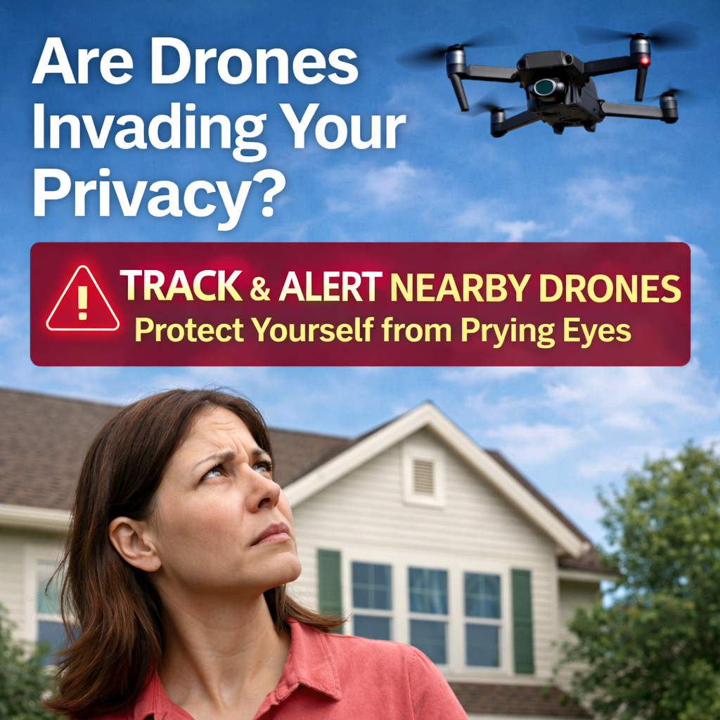 Portable Drone Detection Device – Remote ID UAV & Pilot Tracking Systems