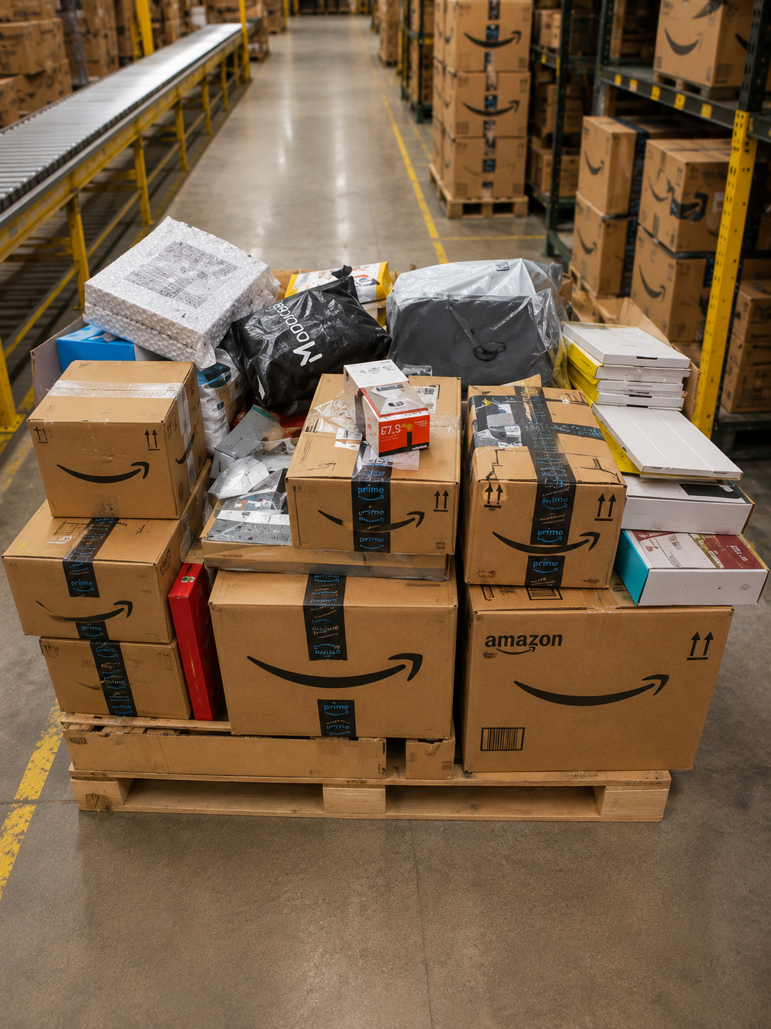 Amazon Overstock Inventory with Household and Lifestyle Products