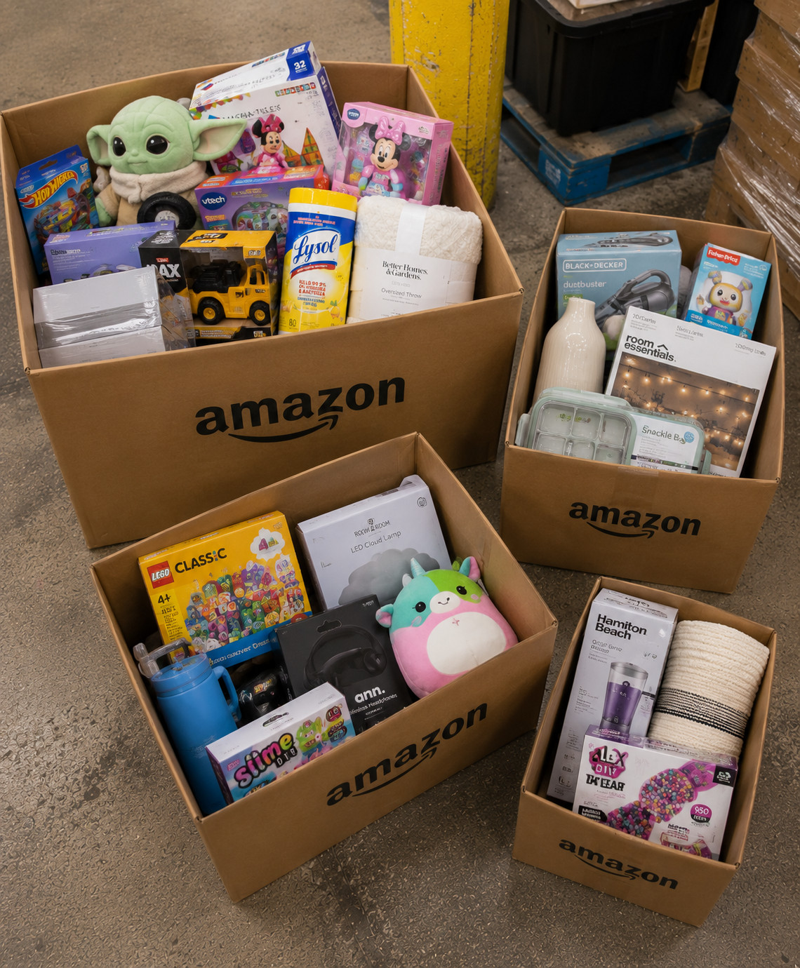 Amazon Consumer Merchandise with Household and Kitchen Essentials