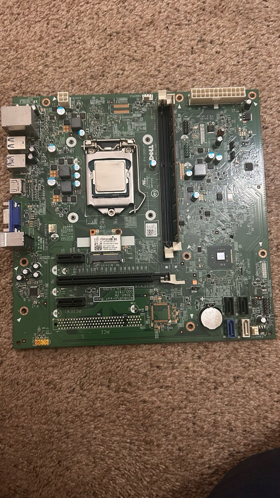 *READ DESK* COMPUTER PARTS LOT Dell Intel Core i5-4460 Motherboard Seagate HDD