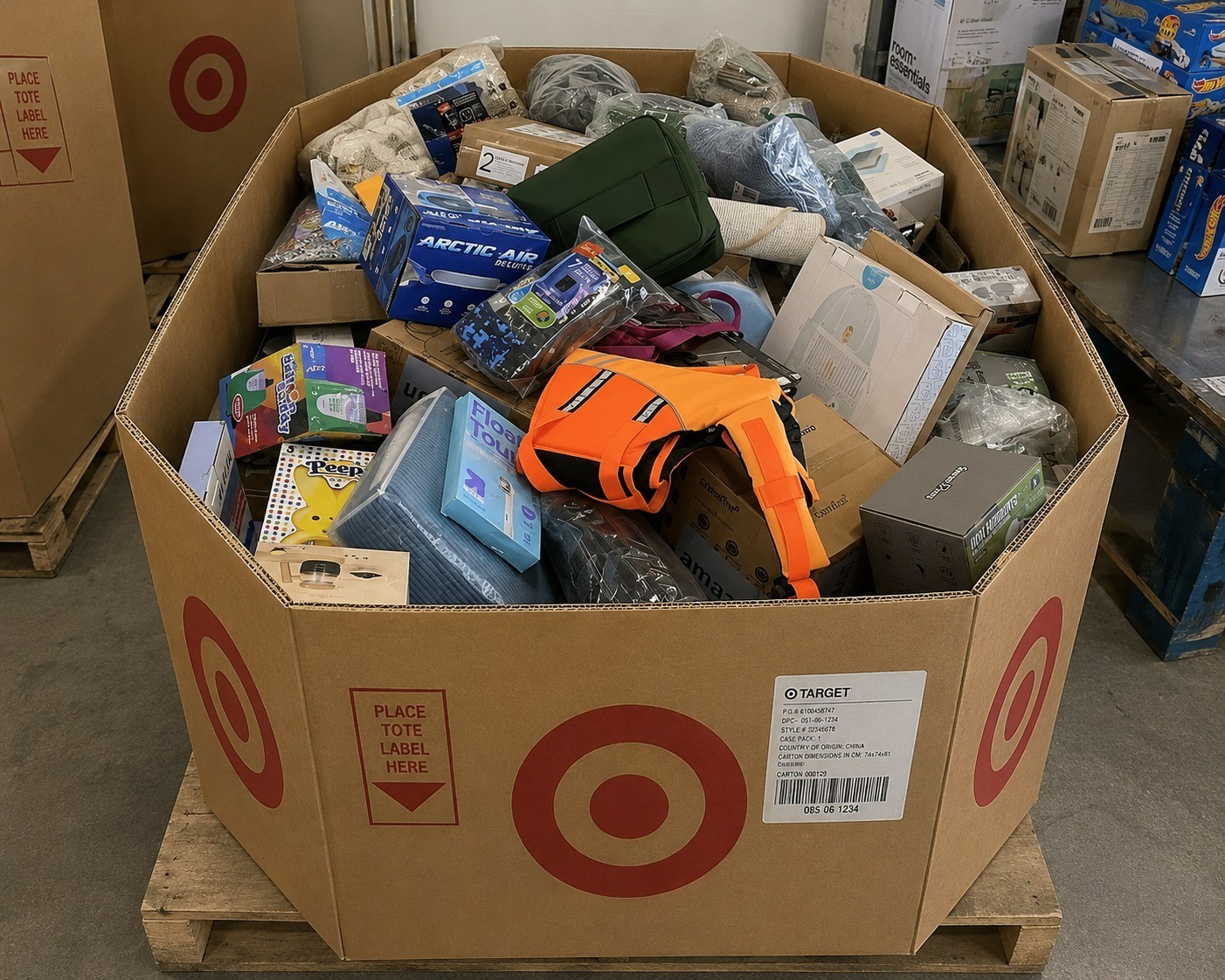 Amazon & Target Overstock Inventory – Electronics Merchandise
