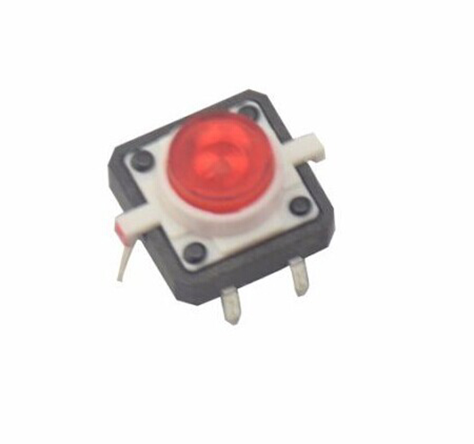 5PCS 12X12X7 Tactile Push Button Switch Momentary Tact LED 5 Color