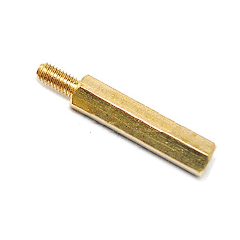 25 PCS NEW Brass M3X20MM Male to Femal Spacer Hex Column Standoff Support PCB K9