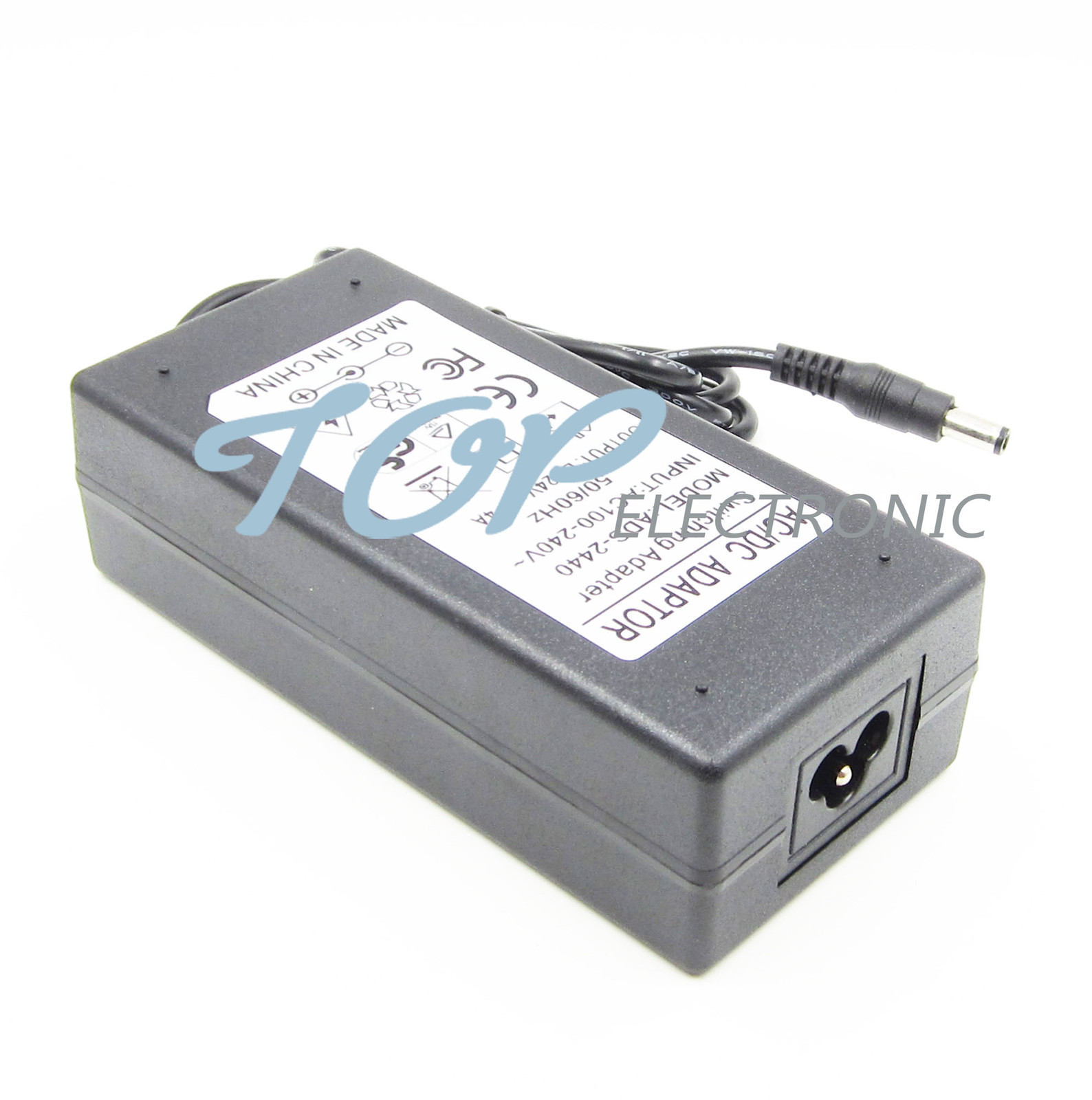 24V 4A 96W Converter Adapter Power Supply Charger For LED Strip 2.5×5.5mm NEW