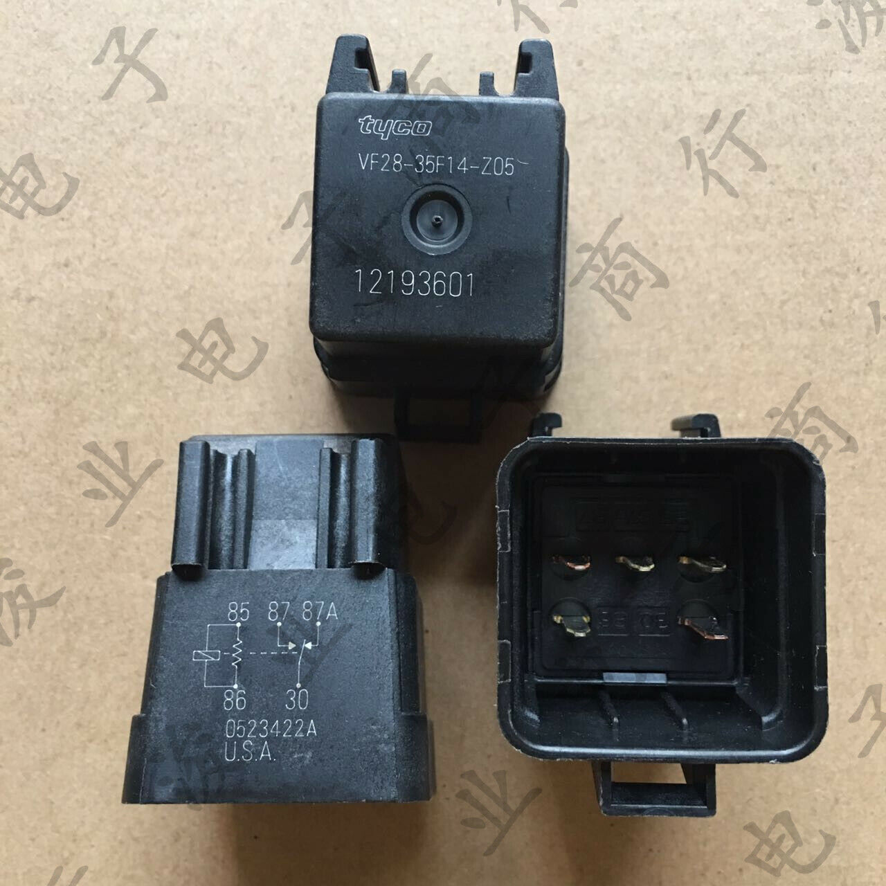 QTY:1pc GM 12193601 Relay 5 Prong Multi Function ACDelco 15-8719